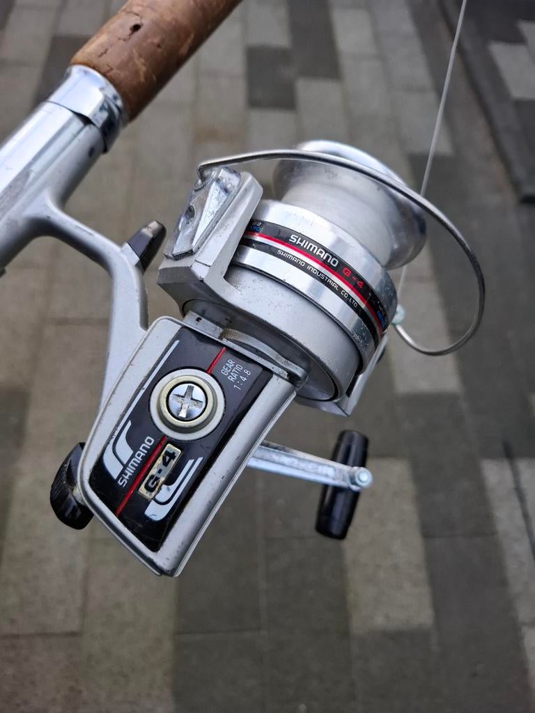 Vishengel., Watersport en Boten, Hengelsport | Zeevissen, Ophalen, Zo goed als nieuw, Molen