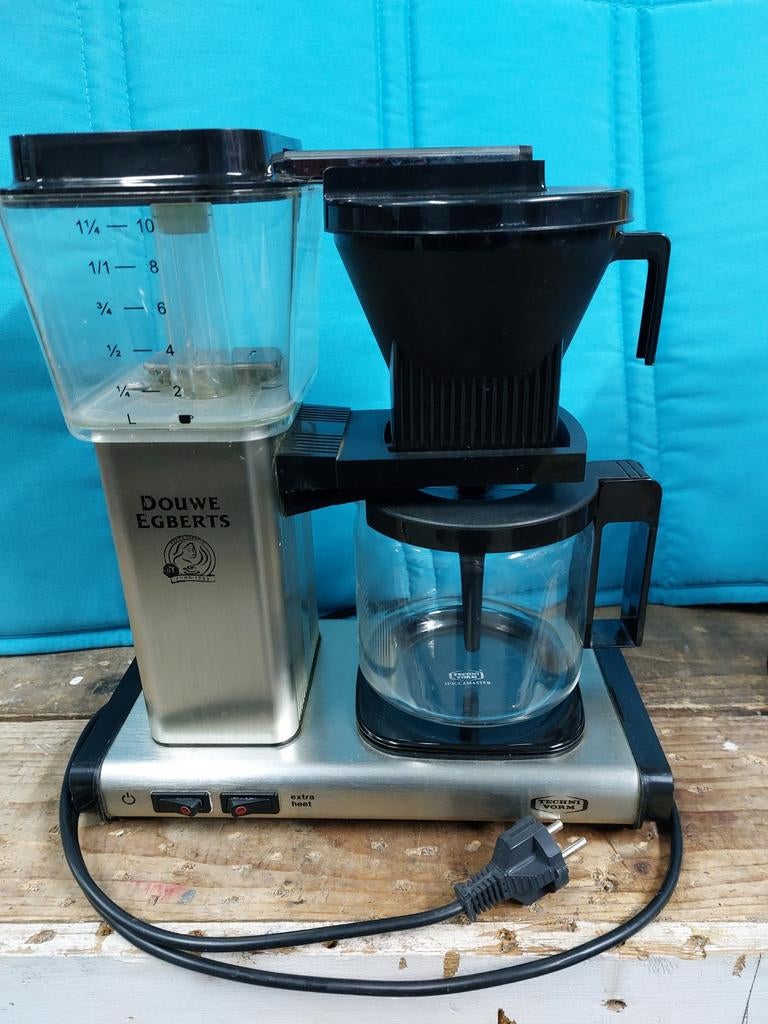 Douwe Egberts Moccamaster Technivorm filterkoffie apparaat, Witgoed en Apparatuur, Koffiezetapparaten, Gebruikt, 10 kopjes of meer