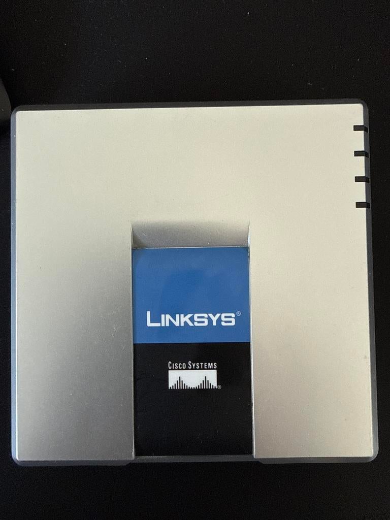Linksys VoIP gateway, Telecommunicatie, Ophalen of Verzenden, Gebruikt, Toebehoren