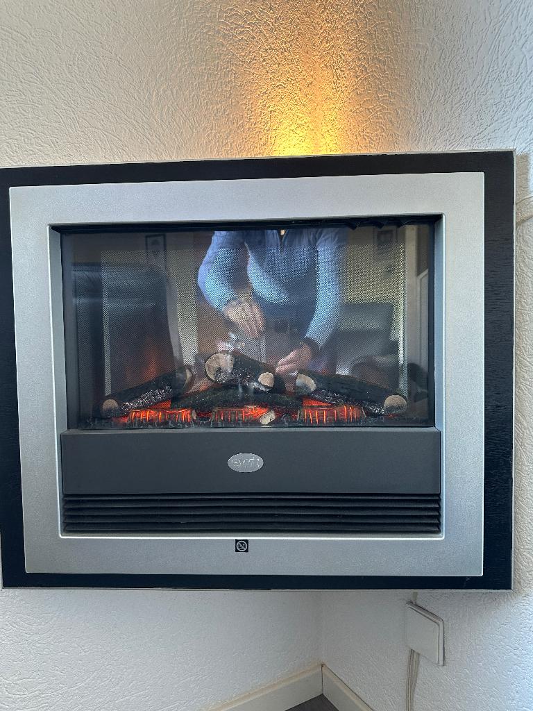 Sfeerhaard elektrisch, Huis en Inrichting, Haarden, Ophalen, Gebruikt, Hangende haard, Elektrische haard