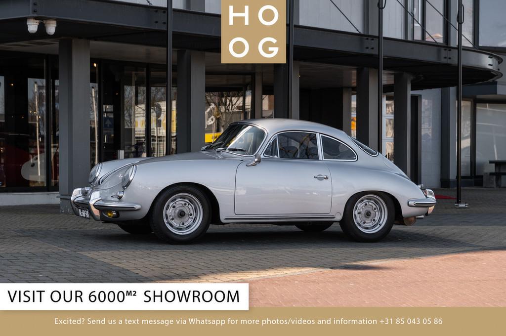 Porsche 356 COUPÉ B (bj 1963), Auto's, Stof, Zwart, 82 pk, Origineel Nederlands