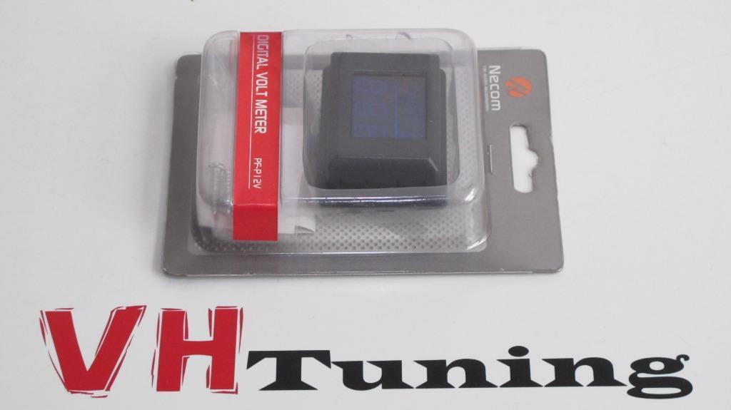 Necom RF-P12V digital voltmeter op of inbouw voltmeter, Ophalen of Verzenden, Nieuw