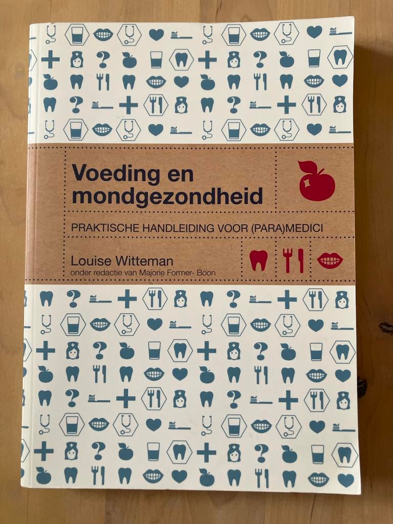 Voeding en mondgezondheid - Louise Witteman, Boeken, Ophalen of Verzenden, Zo goed als nieuw, Dieet en Voeding
