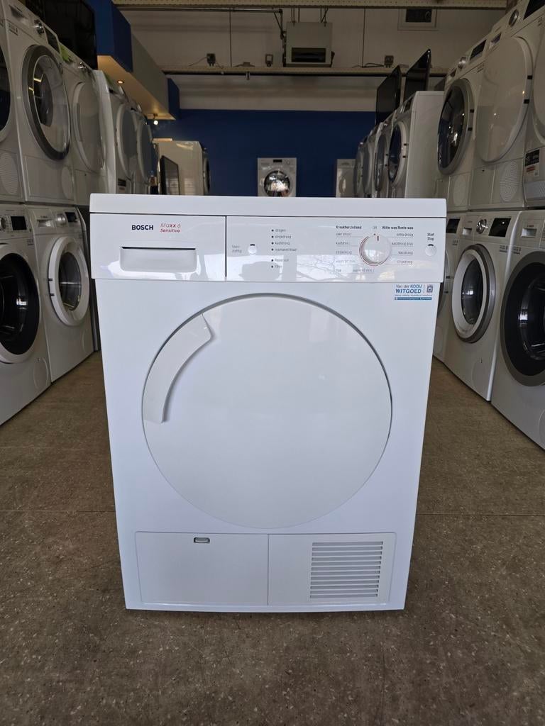 Bosch Maxx Sensitive condensdroger | 6 kilo | Gratis thuis ✅, Jirnsum, 6 tot 8 kg, Zo goed als nieuw, Voorlader