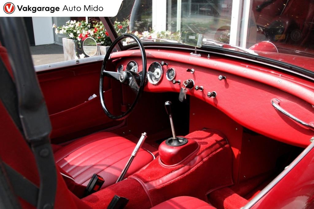 Austin HEALY SPRITE Sprite MK1 -gerestaureerd- Incl. taxatie, Auto's, Oldtimers, Lederen bekleding, Overige carrosserieën, Handgeschakeld