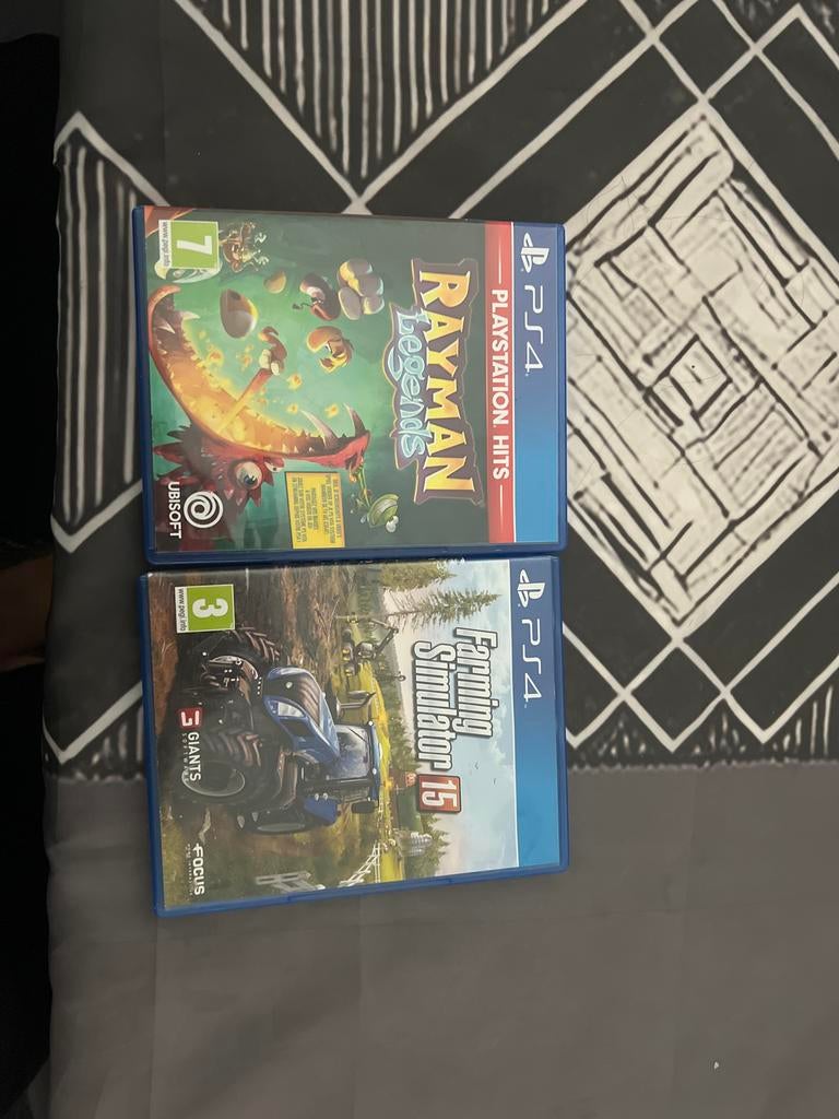 PS4 games: Rayman Legends en Farming Simulator 15, Avontuur en Actie, Gebruikt, 1 speler, Ophalen of Verzenden