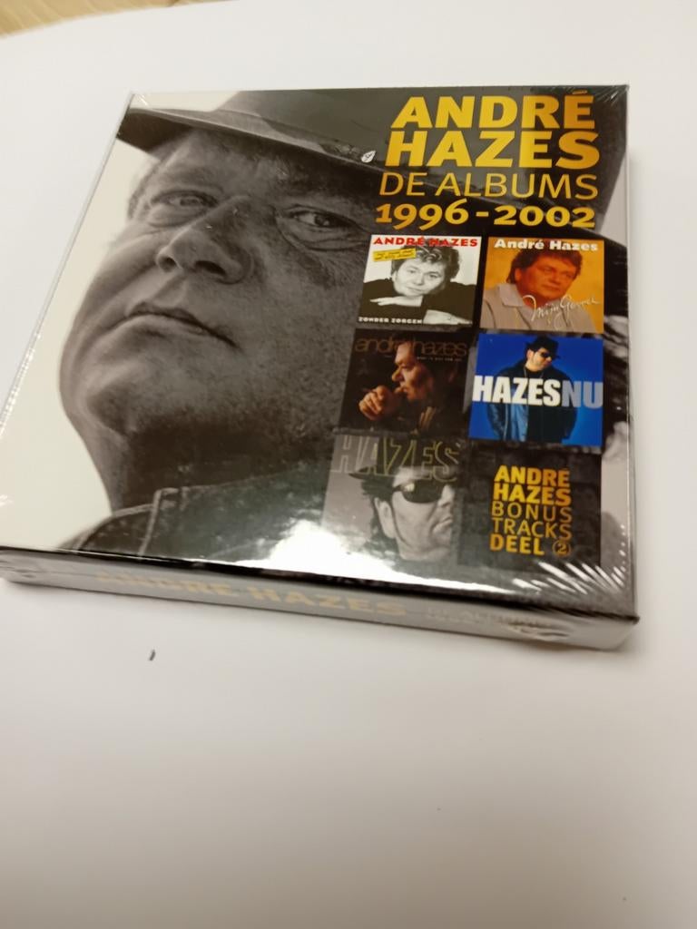 André Hazes - De Albums 1996-2002 - 6 CD Boxset Nieuw, Ophalen of Verzenden, Nieuw in verpakking, Levenslied of Smartlap, Boxset