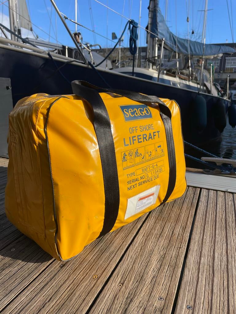 SeaGo Reddingsvlot - life raft voor 4 personen, Ophalen of Verzenden, Zo goed als nieuw, Overige typen