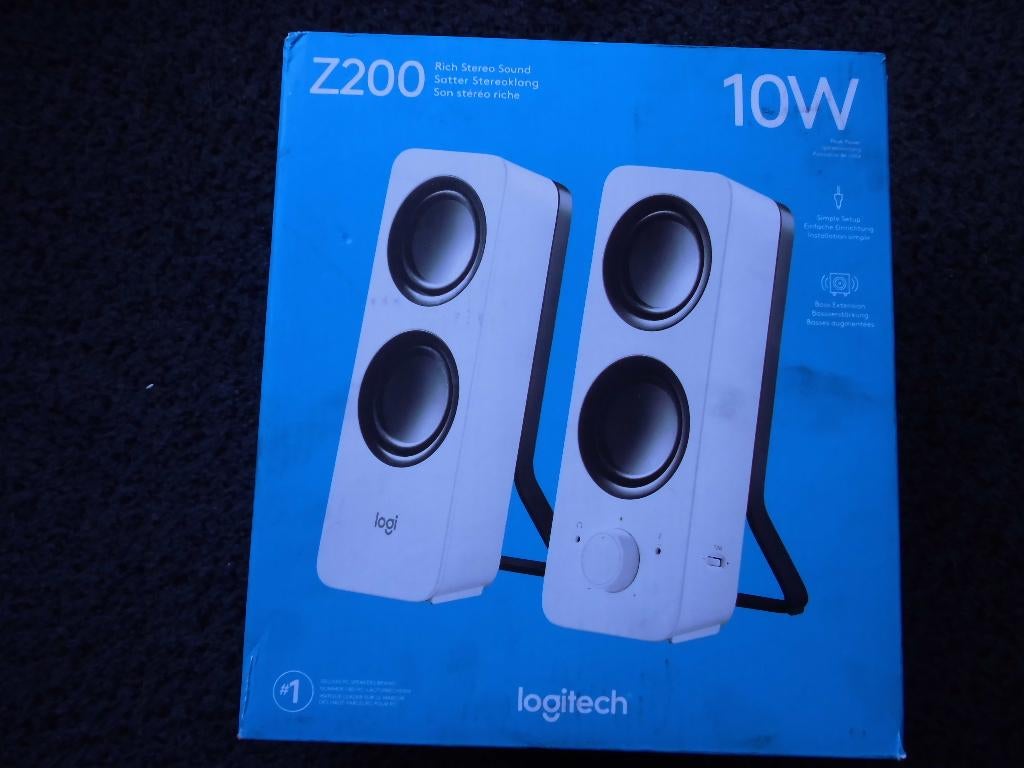 Logitech z200 usb luidsprekers, Computers en Software, Pc speakers, Ophalen of Verzenden, Nieuw, Logitech