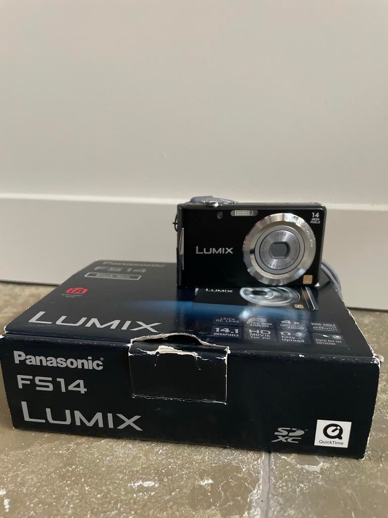 Digitale camera Panasonic FS14 Lumix, Audio, Tv en Foto, Fotocamera's Digitaal, 14 Megapixel, Compact, Ophalen of Verzenden, Zo goed als nieuw