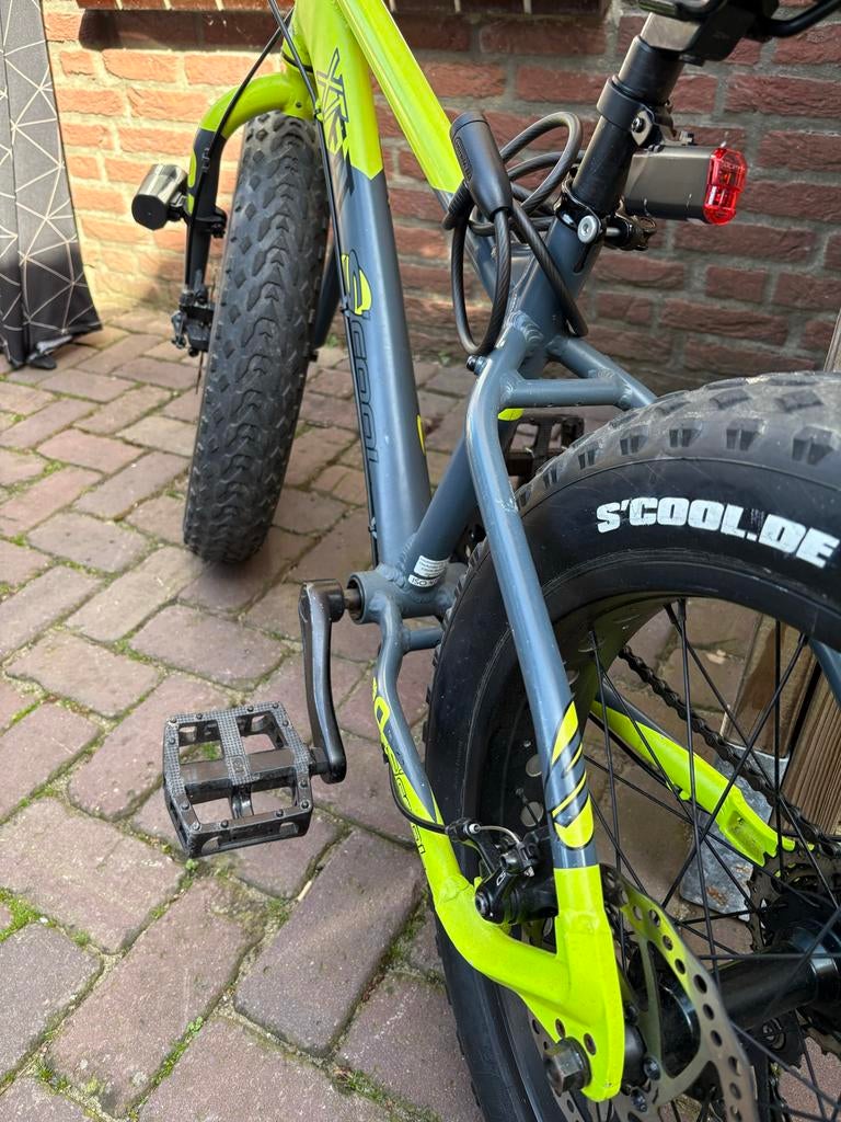 Kinderfiets S'COOL met dikke banden, Fietsen en Brommers, Ophalen, Gebruikt, 20 inch of meer