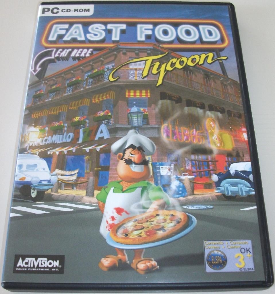 PC Game *** FAST FOOD TYCOON *** De culinaire top veroveren, 1 speler, Ophalen of Verzenden, Zo goed als nieuw, Vanaf 3 jaar