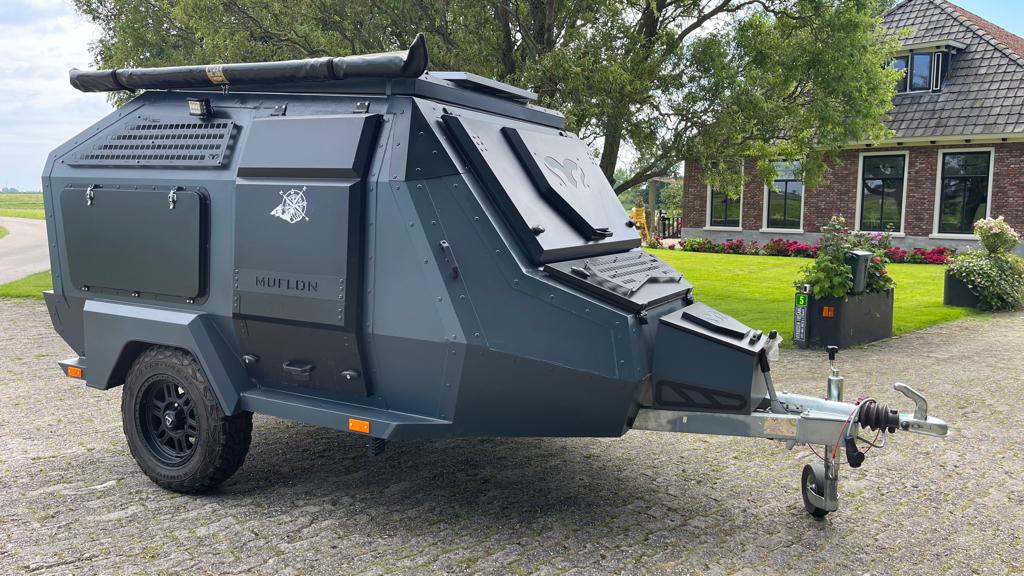 Muflon 2 persoons off-road, teardrop, druppel, mini caravan, Tot en met 2, 500 - 750 kg, Overige, Particulier