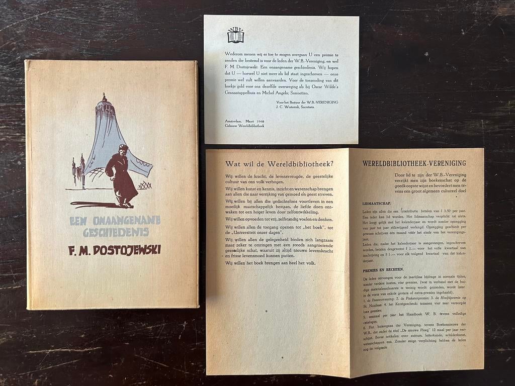 F. M. Dostojewski - een onaangename geschiedenis, Ophalen of Verzenden, Zo goed als nieuw