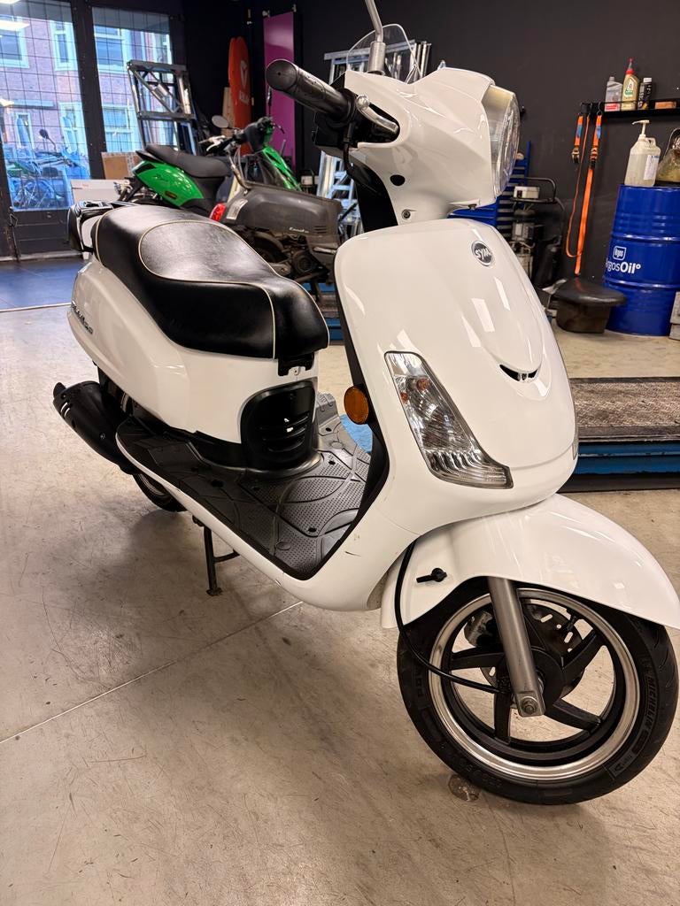 SYM Fiddle Scooter - Perfecte staat, 13.670 km, Fietsen en Brommers, Scooters | SYM, 45 cc, Ophalen of Verzenden, Zo goed als nieuw