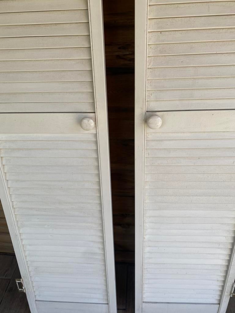 Louvredeuren, Ophalen, Minder dan 50 cm, Gebruikt, Louvre