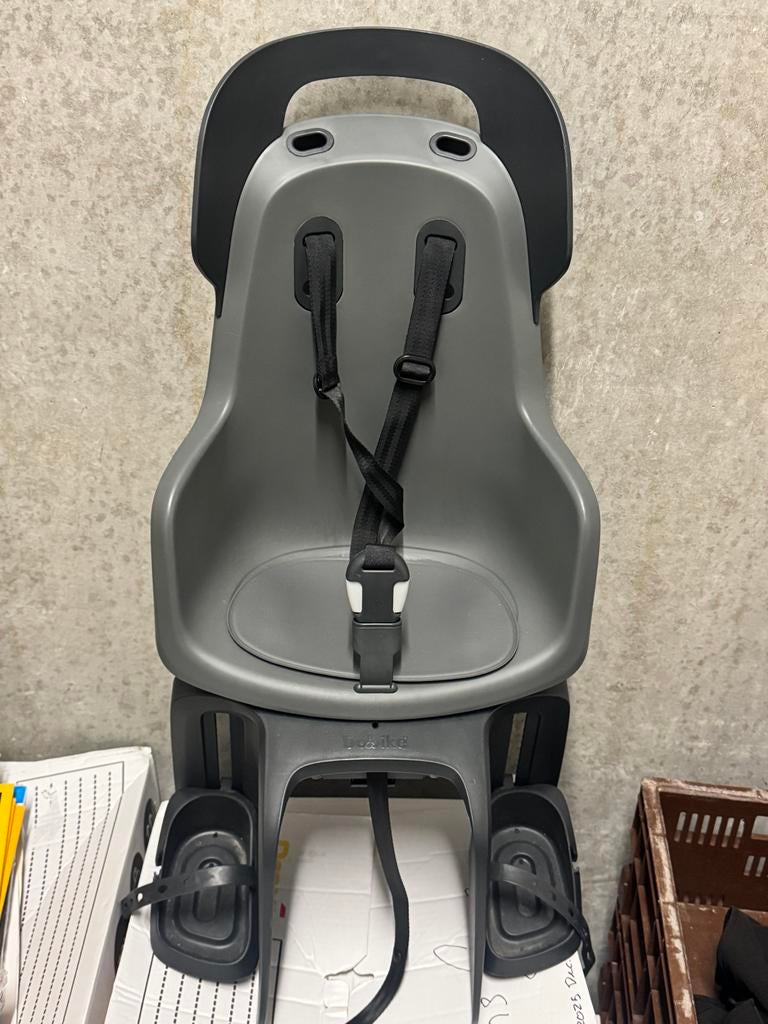 Bobike fietsstoeltje achter, Fietsen en Brommers, Fietsaccessoires | Fietsstoeltjes, Ophalen, Achterzitje, 9 t/m 18 kg, Gebruikt