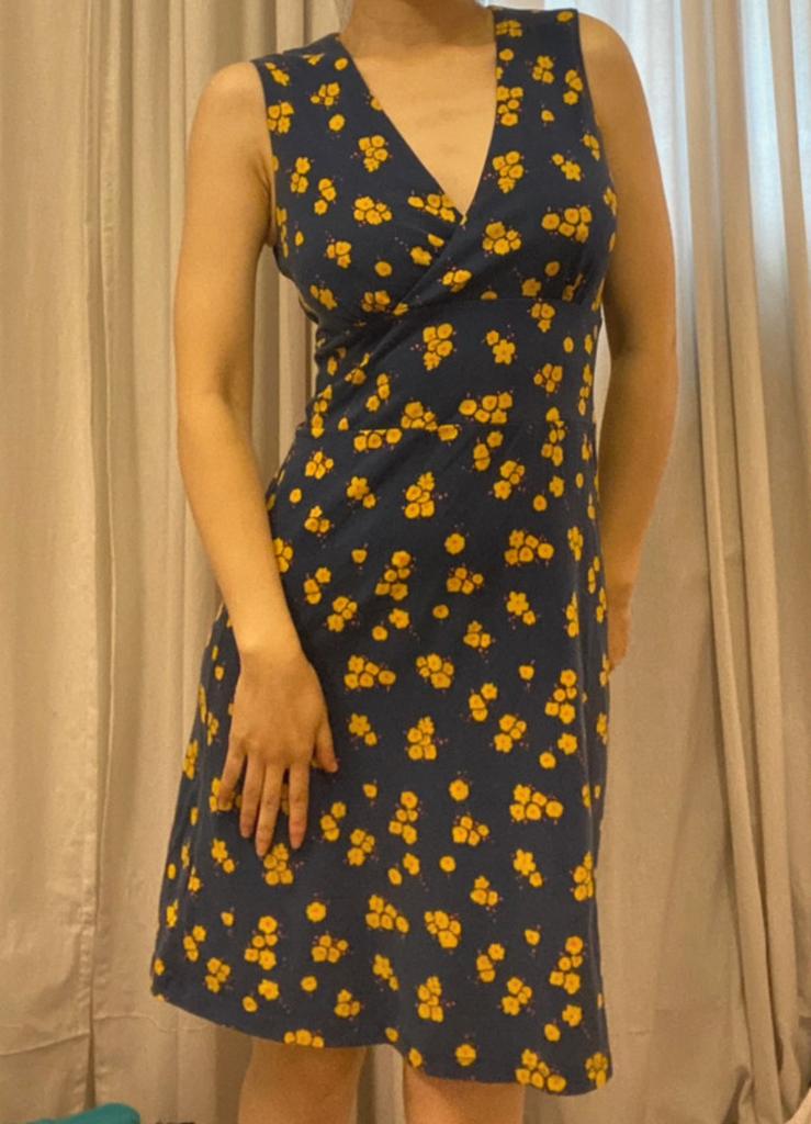 Who’s that girl Vintage design dress, Ophalen of Verzenden, Zo goed als nieuw, Groen, Onder de knie