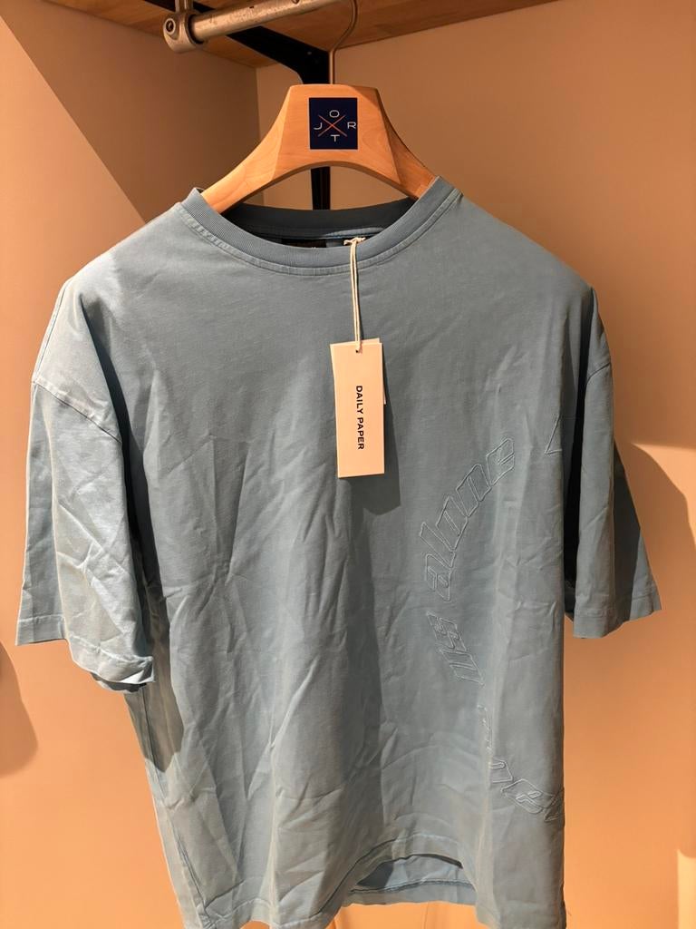 Daily paper t shirt, Ophalen of Verzenden, Nieuw, Maat 46 (S) of kleiner, Blauw