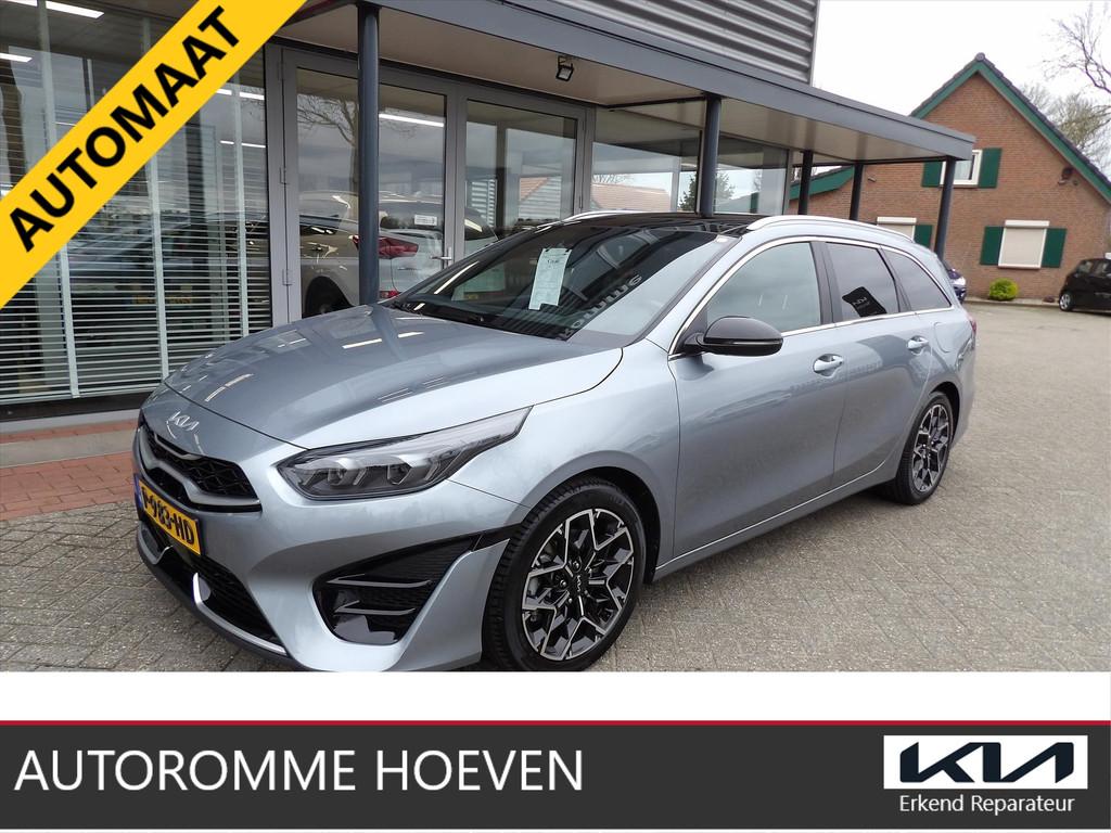 KIA Ceed Sw 1.5 Turbo 160pk AUTOMAAT GT-Line Luxe Pano/dak, Automaat, Gebruikt, 4 cilinders, Origineel Nederlands