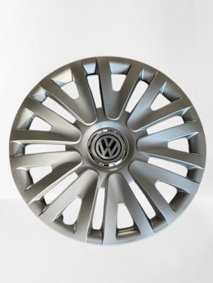 Nieuwe 14” Wieldoppen Set Zilver voor VW Polo UP Fox, VW, Nieuw, Ophalen of Verzenden, VW
