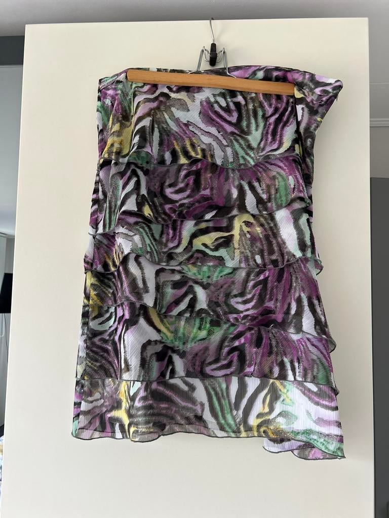 Rok met laagjes, Maat 38/40 (M), Overige kleuren, Ophalen of Verzenden, Zo goed als nieuw