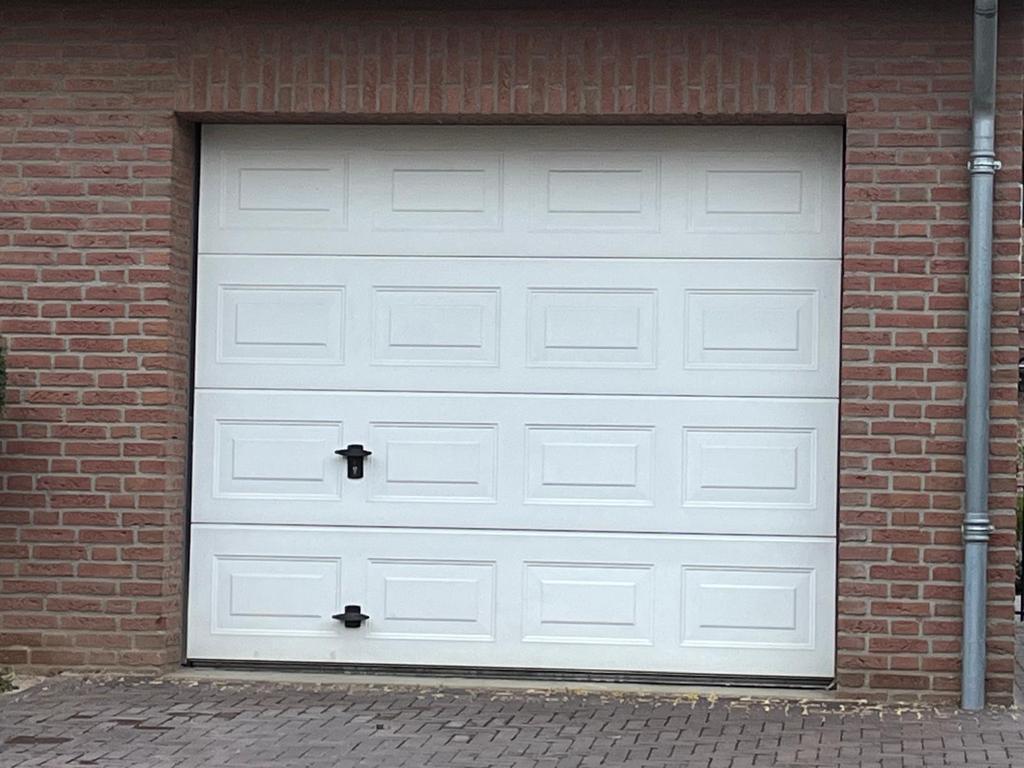 Automatische garagedeur Novoferm 250x212.5 cm, Gebruikt, 120 cm of meer, Garagedeur, Ophalen of Verzenden