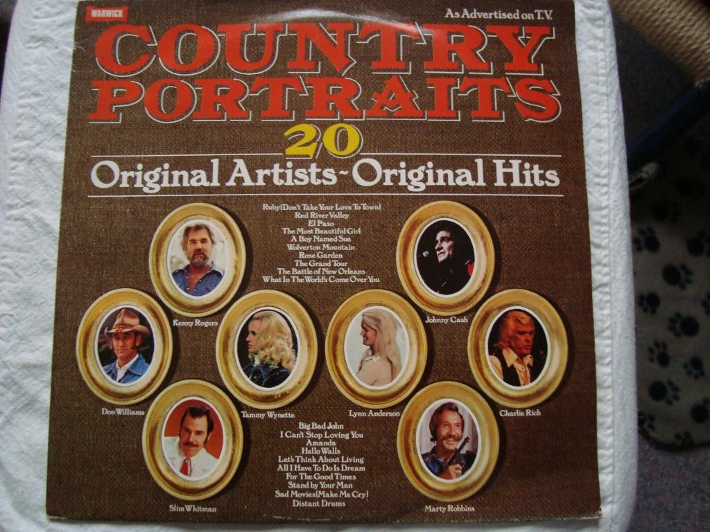 Country portaits, Ophalen of Verzenden, Zo goed als nieuw, 12 inch