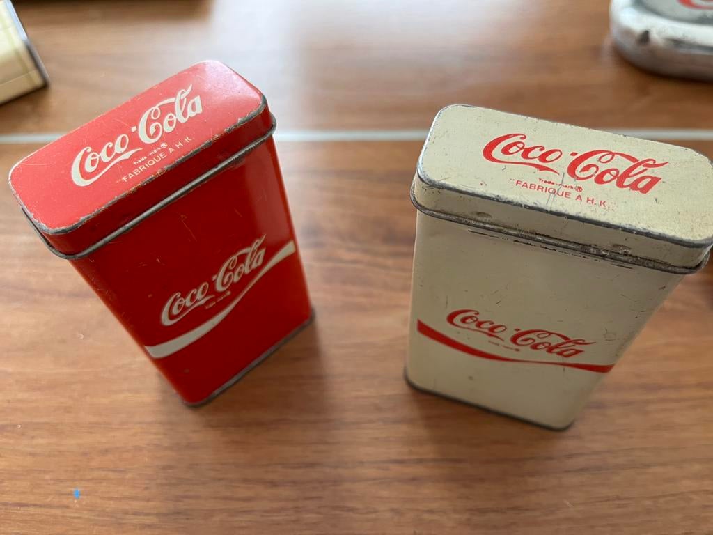 Coca cola diverse blikjes, Verzamelen, Ophalen of Verzenden, Gebruikt, Overige