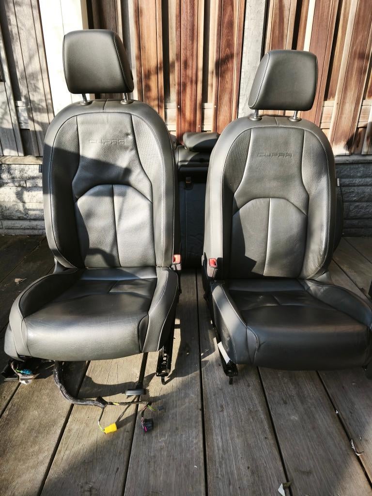 Seat Leon 5F ST Cupra lederen interieur, Auto-onderdelen, Interieur en Bekleding, Audi, Seat, Volkswagen, Skoda, Gebruikt, Ophalen