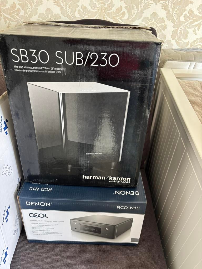 Harman kardon sb30 subwoofer draadloos, Overige merken, Subwoofer, Ophalen of Verzenden, Zo goed als nieuw