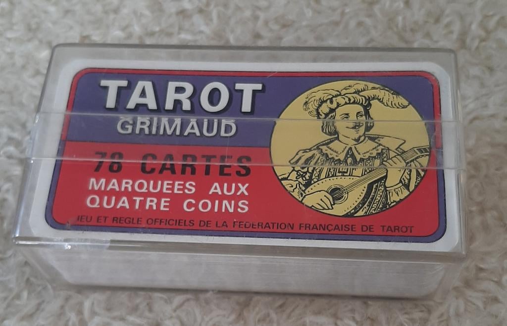 Vintage tarotkaarten - tarot grimaud, Ophalen of Verzenden, Zo goed als nieuw, Tarot of Kaarten leggen