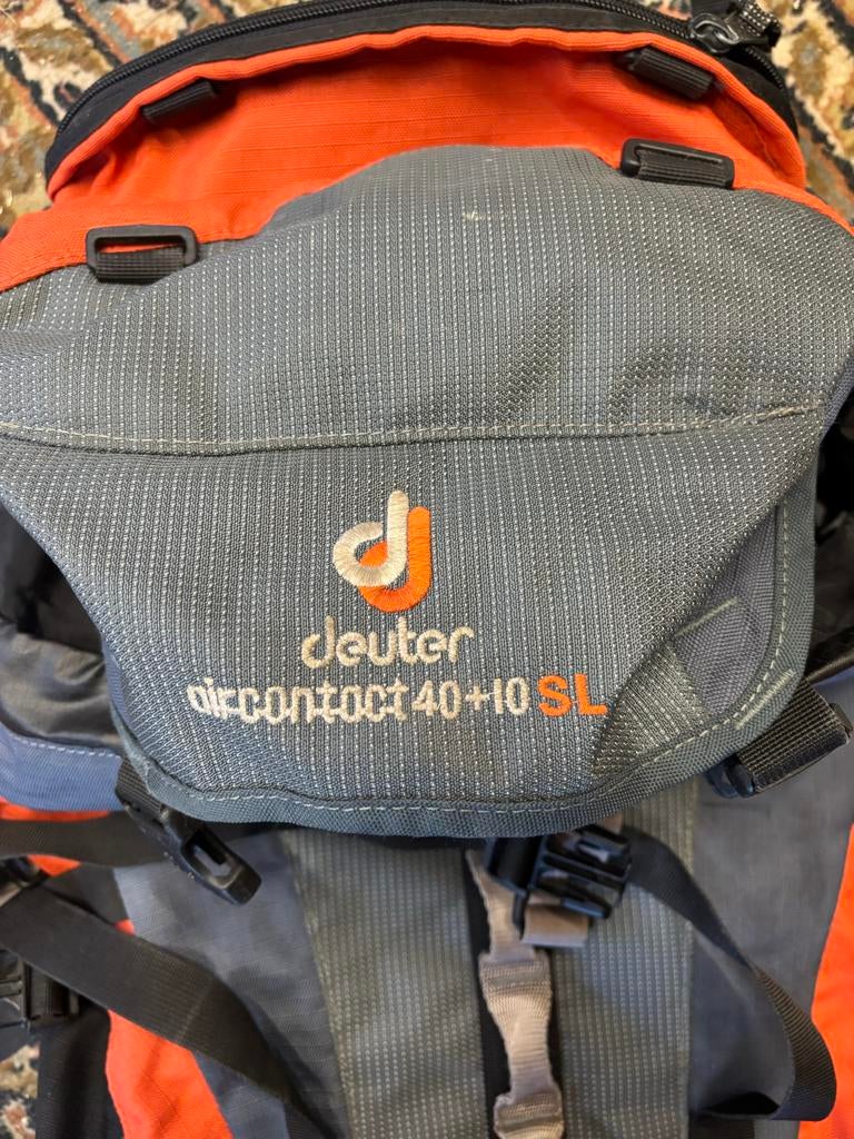 Deuter Aircontact 40+10 SL Trekking Rugzak, Overige merken, Gebruikt, 25 tot 40 cm, Ophalen of Verzenden