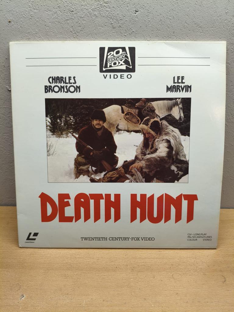 Death Hunt - Laserdisc, Vanaf 16 jaar, Ophalen of Verzenden, Zo goed als nieuw, Actie en Avontuur