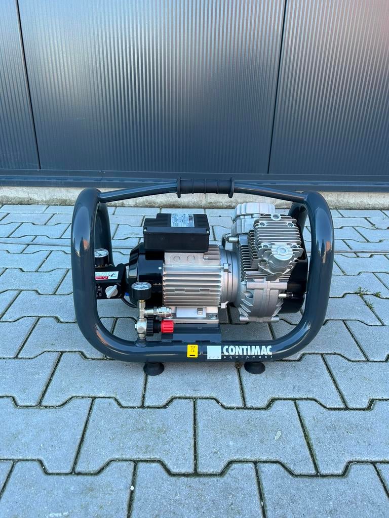 CONTIMAC CM 240/10/5 W compressor 230V – stil en compact, Doe-het-zelf en Verbouw, Compressors, Ophalen, 6 tot 10 bar, Nieuw, 200 tot 400 liter/min