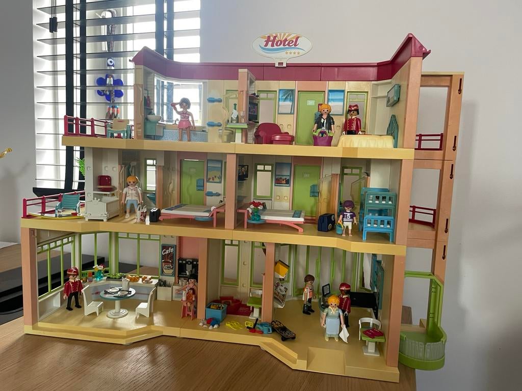 Playmobil Hotel en Suite 5265 & 5269 Bijna Compleet, Ophalen of Verzenden, Gebruikt, Complete set