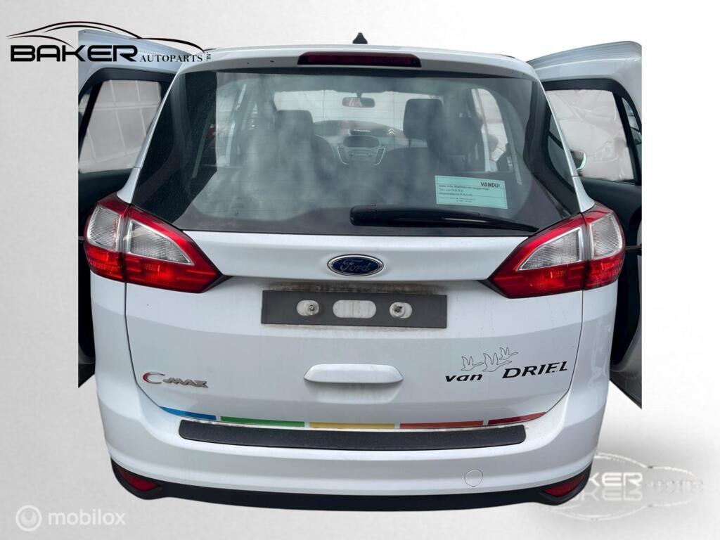 Achterklep wit Ford Grand C-Max  ('10-'18), Gebruikt, Ophalen of Verzenden, Ford, Achterklep
