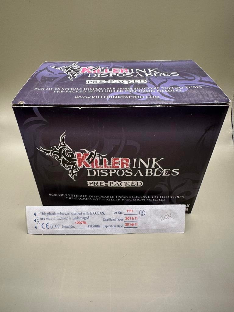 Killer Ink Disposables Tattoo Naalden - Oefenmateriaal, Ophalen of Verzenden, Gebruikt