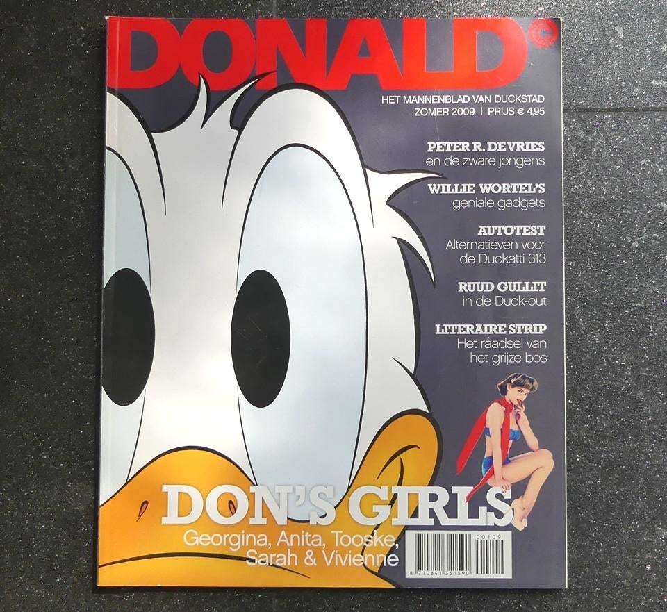 Donald "het mannenblad van Duckstad" Donald Duck glossy, Boeken, Ophalen of Verzenden, Zo goed als nieuw, Glossy