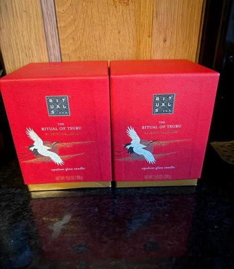 Nieuwe Rituals Tsuru kaarsen, Ophalen, Nieuw, Overige materialen, Minder dan 25 cm