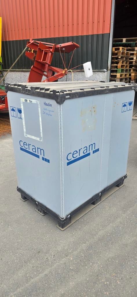 Plastic opvouwbare boxen, Ophalen