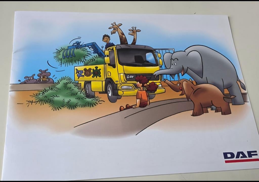 Franka kleurboek DAF, Boeken, Stripboeken, Eén stripboek, Ophalen of Verzenden, Zo goed als nieuw