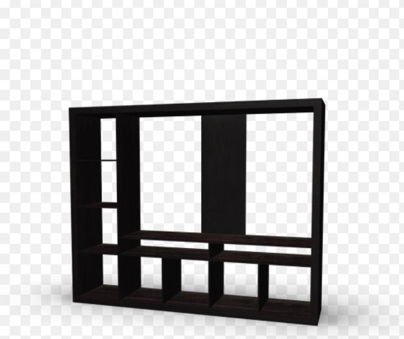 Ikea Expedit kast zwart, Ophalen, Gebruikt