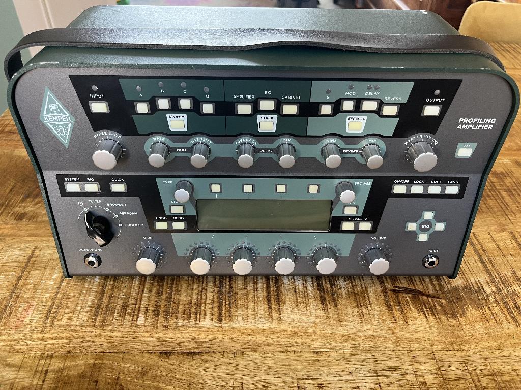 Kemper Profiler Powerhead met footswitch en Gator tas, Ophalen, Gebruikt, Gitaar, 100 watt of meer
