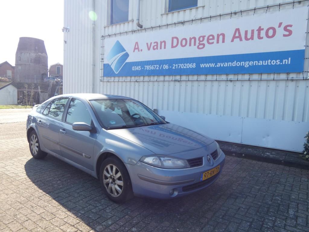 Renault LAGUNA 1.6-16V EXPRESSION,Clima,Cruise,Trhaak,APK 13, Laguna, Gebruikt, 4 cilinders, Blauw