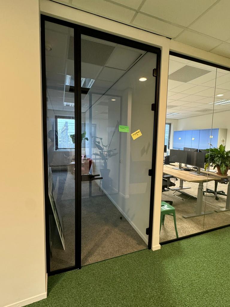 Glaswanden/sysyeemwanden/scheidingswanden., Ophalen of Verzenden, Zo goed als nieuw, 160 cm of meer