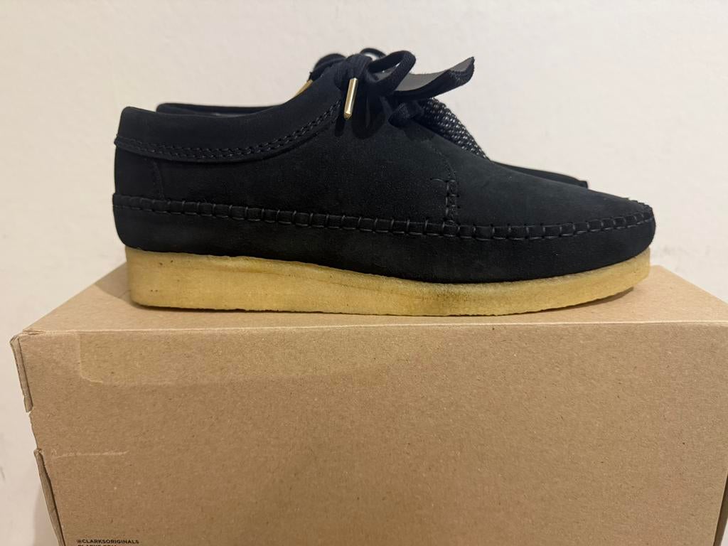 Te koop nieuwe Clarks Weaver black suede, Kleding | Heren, Schoenen, Zwart, Nieuw, Ophalen of Verzenden, 123@home.nl