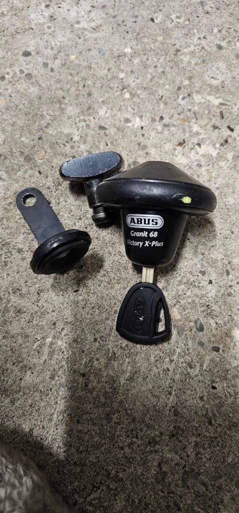 ABUS Granit 68 Victory X-Plus schijfremslot motor, Ophalen of Verzenden, Gebruikt