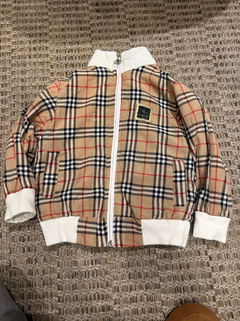 Baby vestje 2-zijdig Burberry, Kinderen en Baby's, Ophalen of Verzenden, Zo goed als nieuw, Jongetje of Meisje