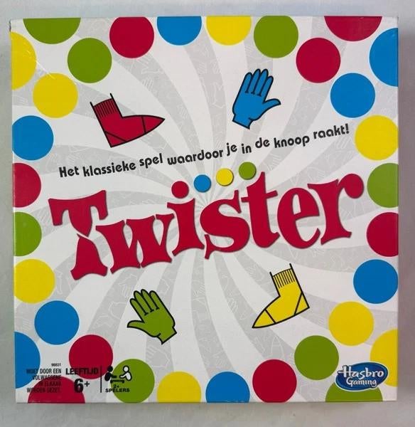 Hasbro Gaming Twister Partyspel gezelschapsspel compleet, Hobby en Vrije tijd, Gezelschapsspellen | Bordspellen, Coolsingel 104, 3011 AG Rotterdam, Netherlands